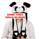 Bonnet panda oreille qui bouge