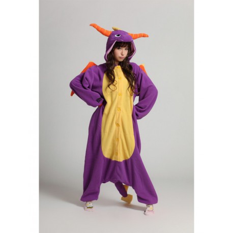 Pyjama Dragon violet