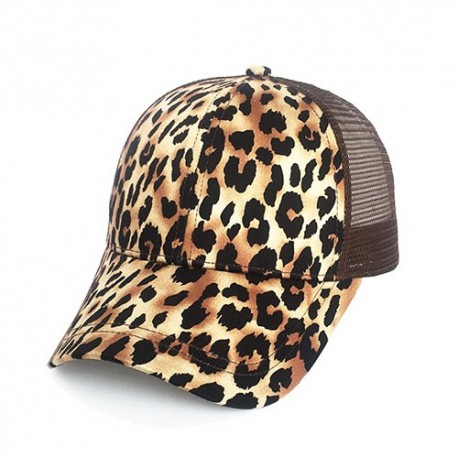 casquette leopard femme