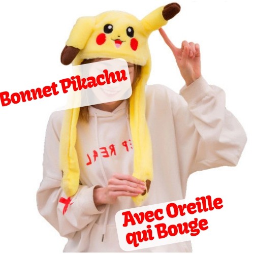 Pokemon - Ensemble Cadeau Bonnet et Echarpe Pikachu