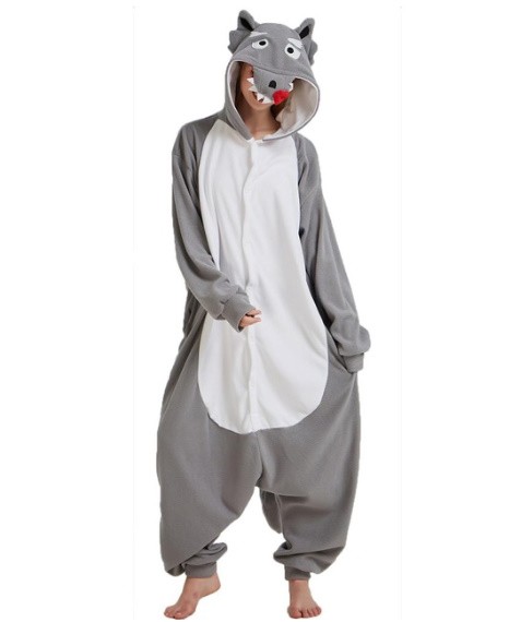 Acheter Pyjama Kigurumi loup grenouille pour Couples adultes, combinaison  pour dormir Beaty, Costume Cosplay, vêtements de nuit, combinaison pour  femmes et hommes
