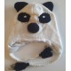 Bonnet panda tricot