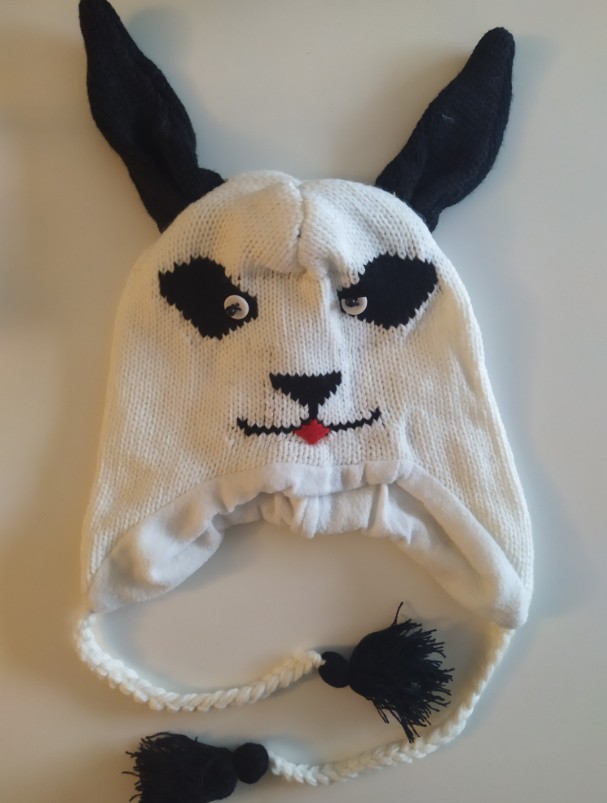 Acheter Bonnet avec Grandes Oreilles de Lapin Tricot - Crochet